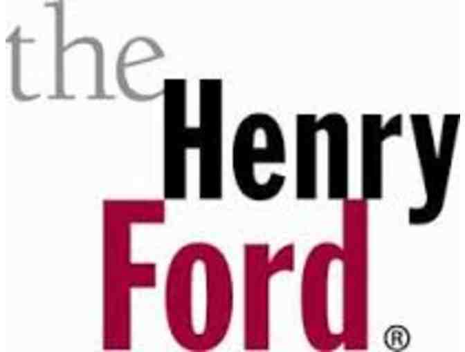 Four Admissions to The Henry Ford Museum of American Innovation