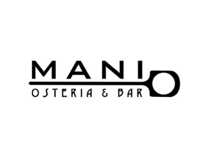 Mani Osteria & Bar, Isalita & Mikette $50 Gift Certificate