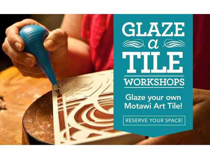 Motawi Tileworks Glaze-a-Tile Workshop for Two People