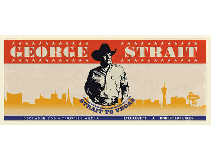 Two tickets to George Strait in Las Vegas - Photo 1