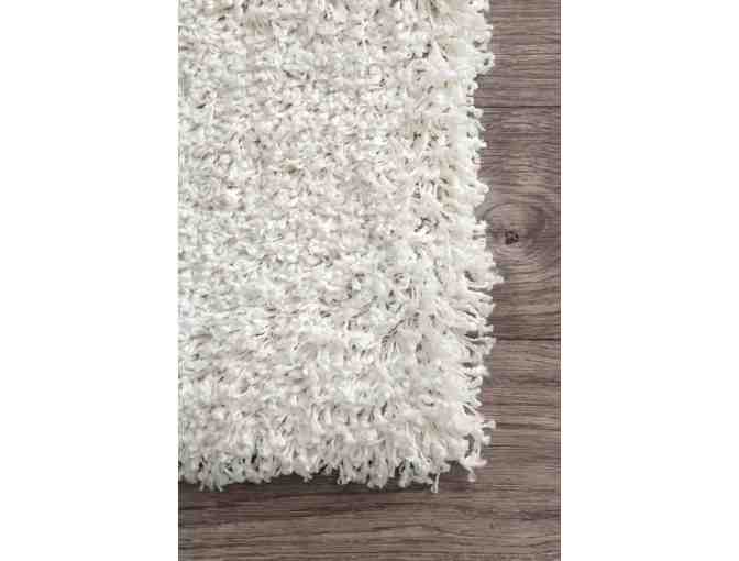 Padded storage bench & rug