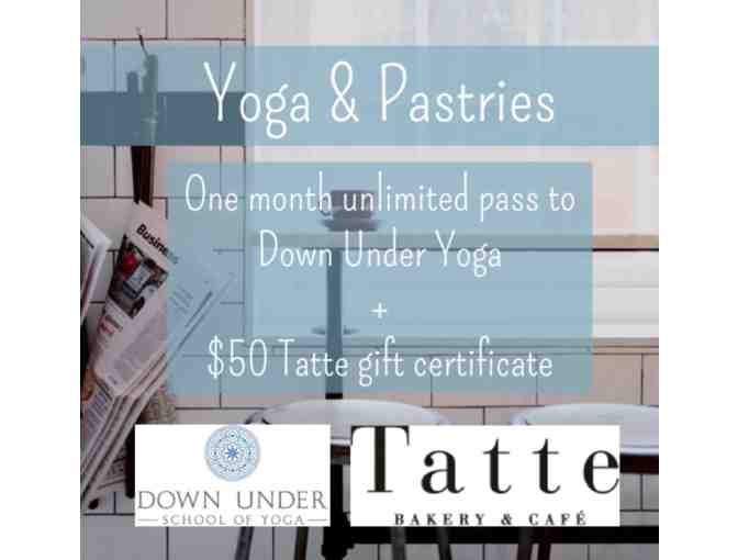Yoga & Pastries at TATTE in Brookline