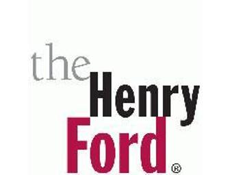 Four Tickets to The Henry Ford