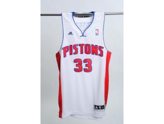 Autographed Detroit Pistons Jersey
