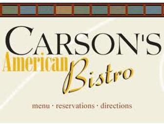 $25 Gift Certificate to Mainstreet Ventures Restaurants