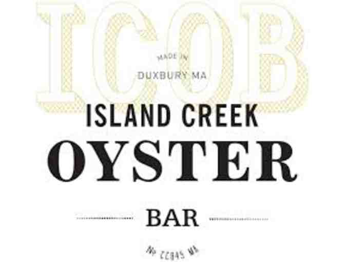 Island Creek Oyster Bar, Burlington - Chef's Tasting with Wine Pairings for Four People