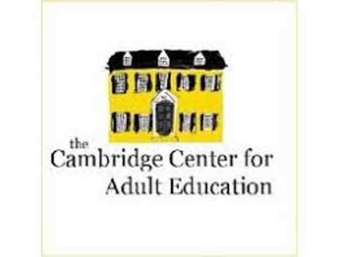 Cambridge Center for Adult Education - $100 Gift Certificate