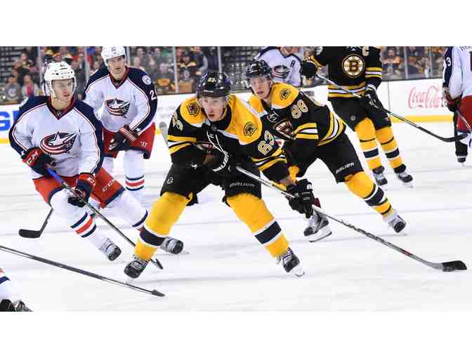 Boston Bruins vs. Columbus Blue Jackets, March 16th Game - 2 Tickets