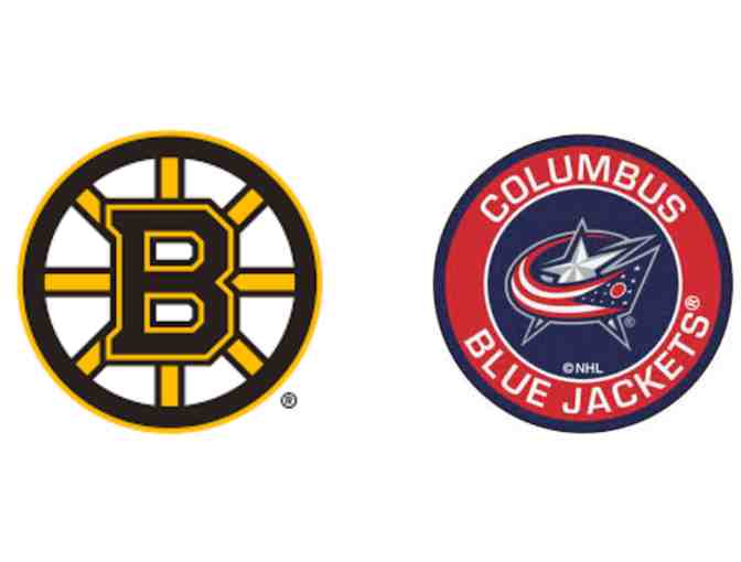 Boston Bruins vs. Columbus Blue Jackets, March 16th Game - 2 Tickets