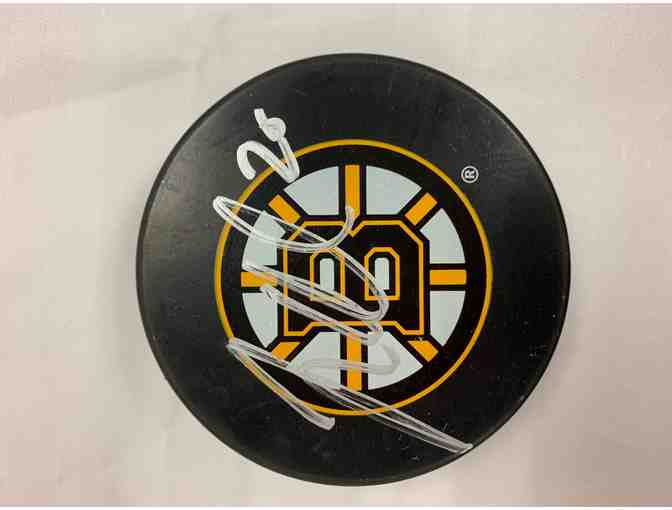 Boston Bruins Puck Autographed by Joakim Nordstrom