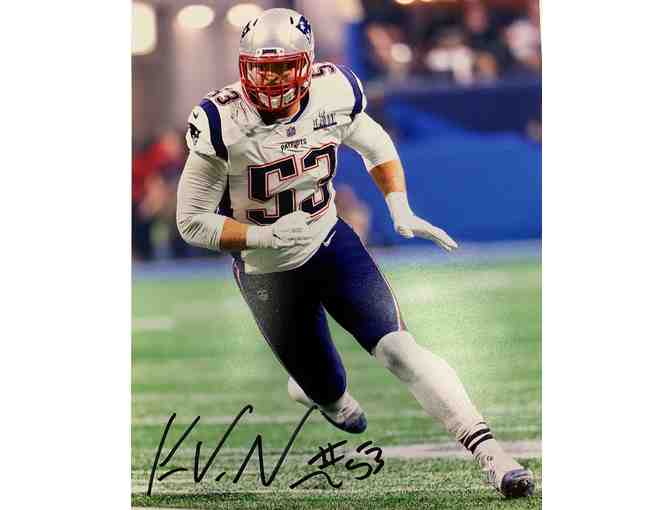 New England Patriots -  Autographed Picture of Kyle Van Noy