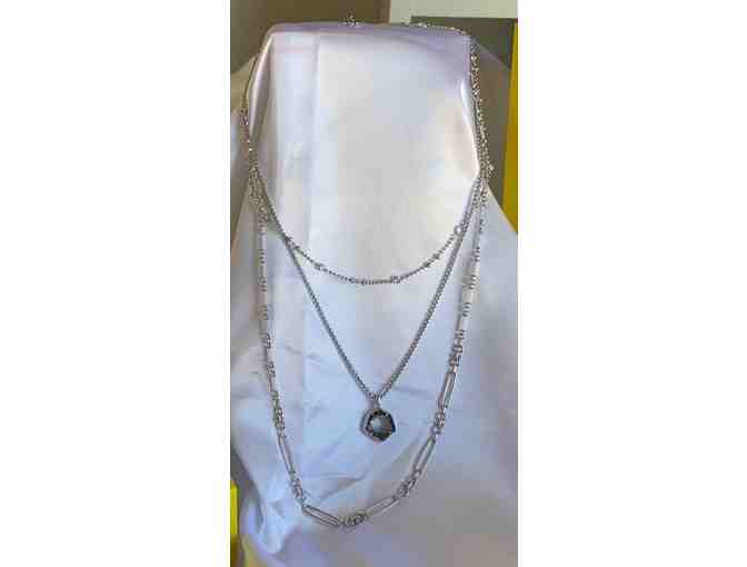 Kendra Scott - Davis Multi-Strand Necklace in Silver