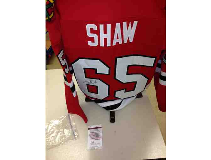 Autographed  NHL Andrew Shaw Hockey Jersey JSA COA