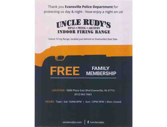 Uncle Rudy's Indoor Firing Range Gift Certificate - Photo 1