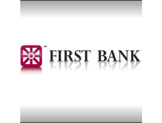 5 Gallon Bubba Keg donated by First Bank