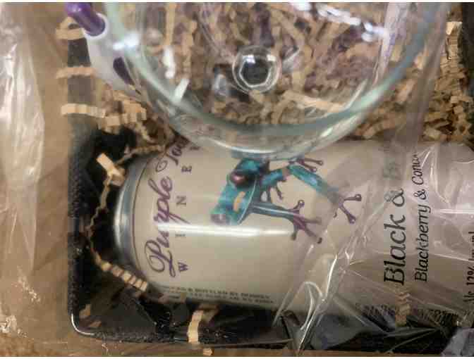 Purple Toad Winery Gift Basket