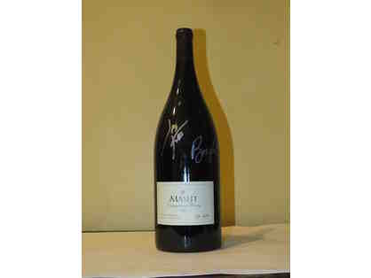 Signed Magnum Bottle of 2011 Masut Pinot Noir (1.5L)