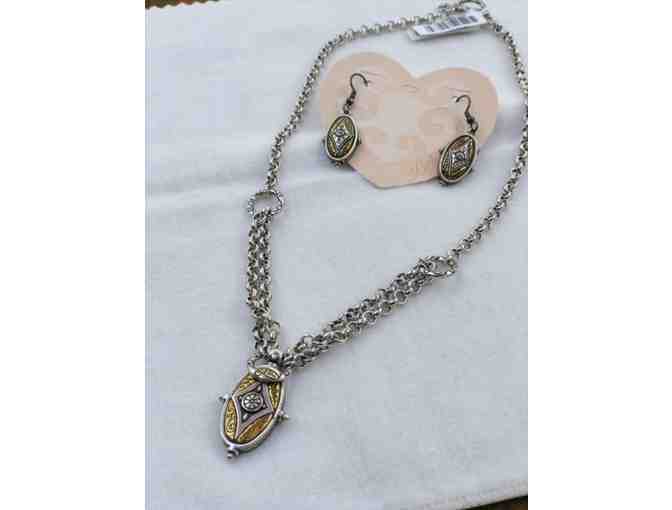 Vintage Necklace & Earrings Set - Brighton