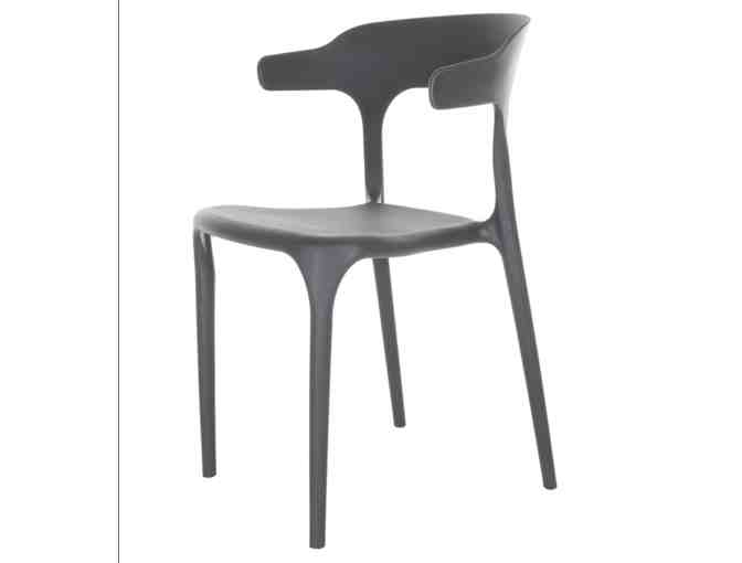 Plastic chairs set of four (2)