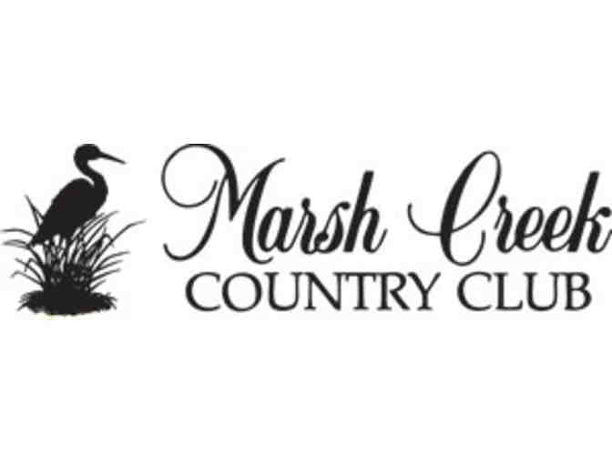 Green Fees for (4) persons at Marsh Creek Country Club