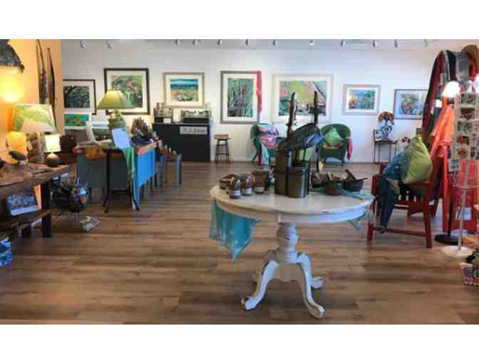 W.B Tatter Studio Gallery Orange with quotes 22x18 Giclee