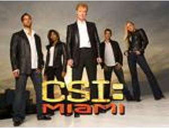 CSI Miami!  Autographed Script AND CSI Crew Jacket!