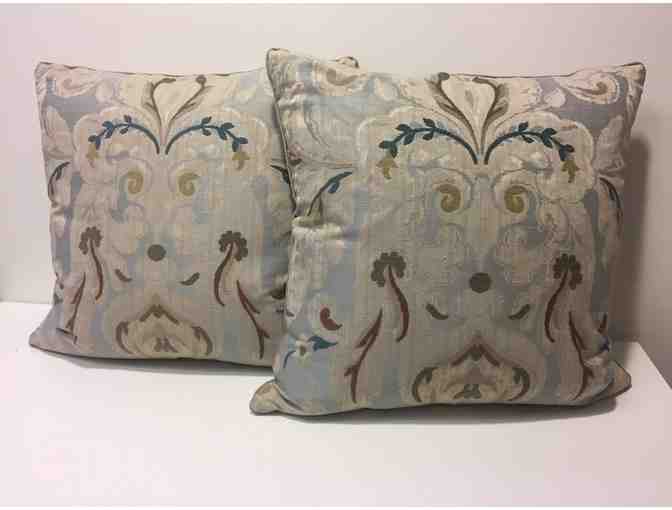 Elegant Tapestry Accent Pillow Set - Photo 1