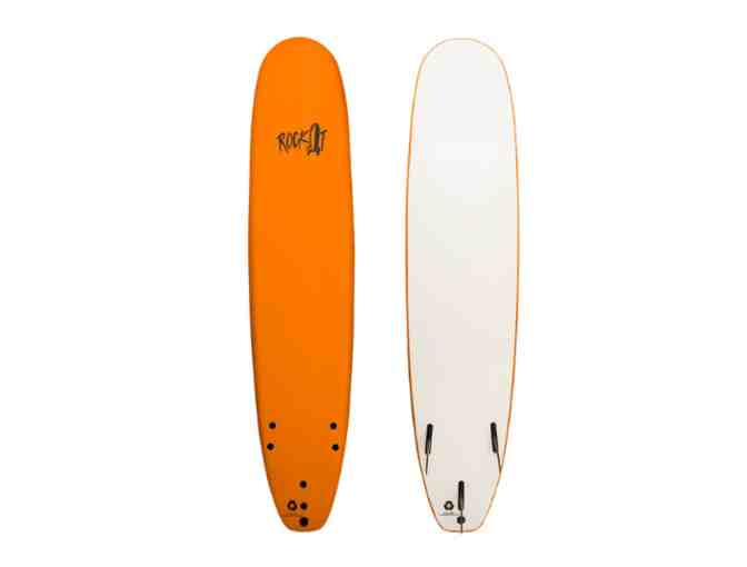 Rock-It Big Softy Orange Surfboard #2- Fins not included - Photo 1