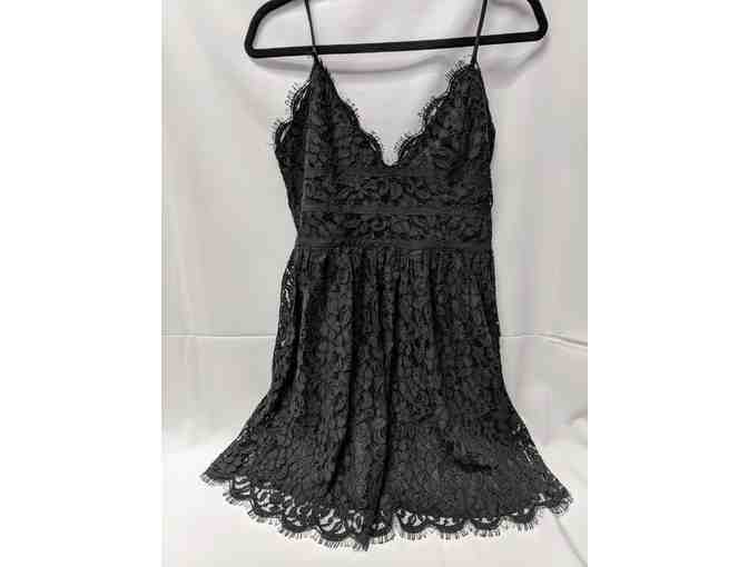 NBD Black Lace dress