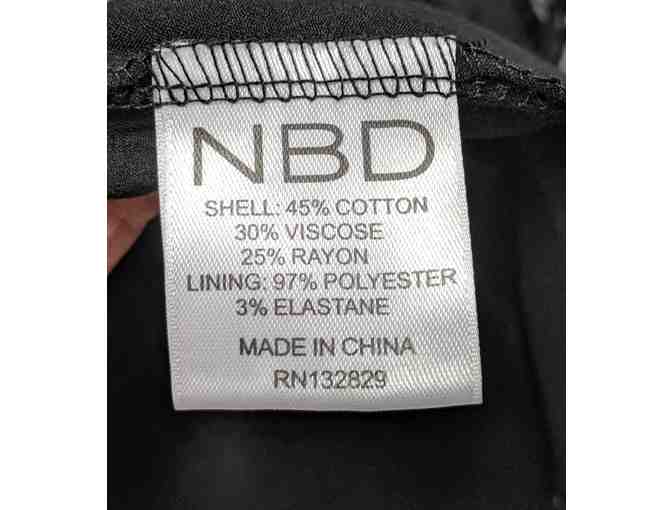 NBD Black Lace dress