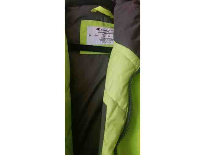 Mens Green/Black Champion Coat (size M)