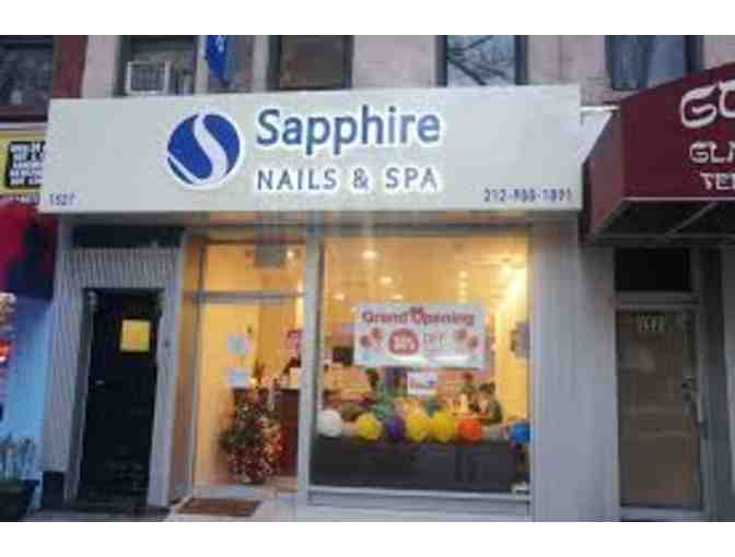 Regular Manicure and Pedicure at Sapphire Nails & Spa