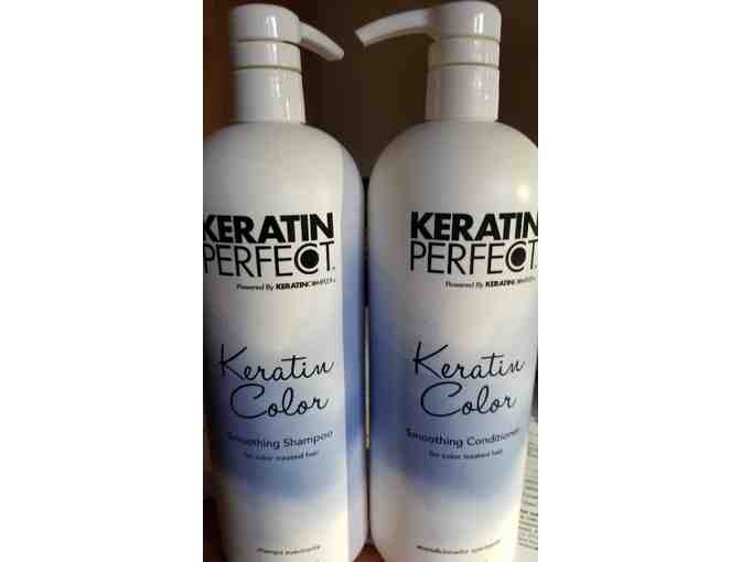 Keratin Perfect Shampoo and Conditioner Set -32 Oz Bottles - Photo 1