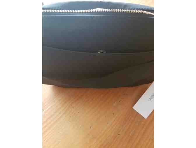 Calvin Klein Black Microfiber Black Handbag