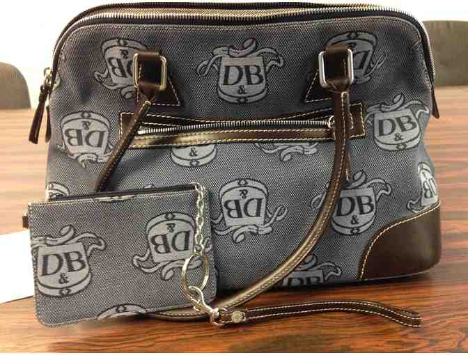 Dooney & Burke Denim Collection Handbag with matching satchal
