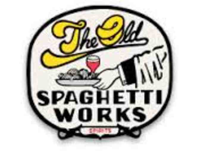 Spaghetti Works Two Certificates Valid for Free Dinner & Beverage - Photo 1
