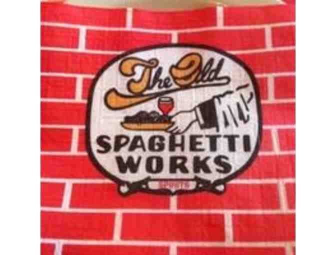 Two Free Dinner & Beverage Certificates from Spaghetti Works - Photo 1