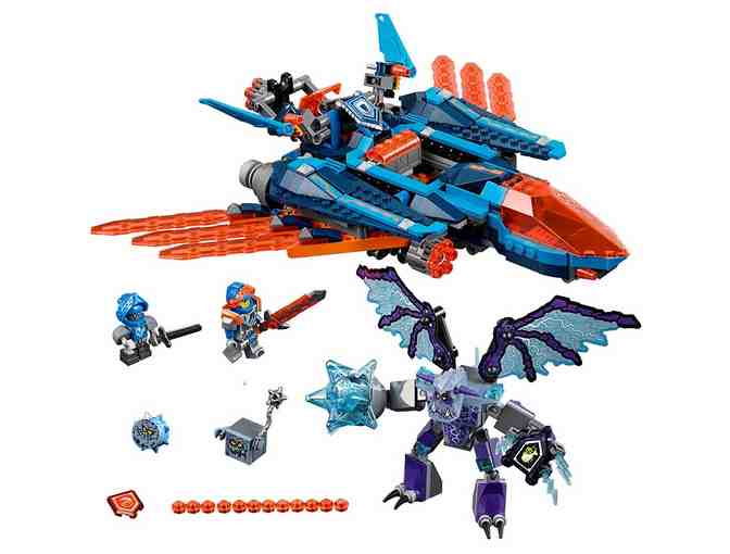 Lego Nexo Knights Clay's Falcon Fighter Blaster Set #70351 - Photo 2