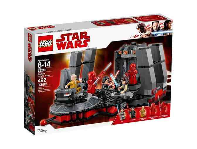 Lego Star Wars "Snoke's Throne Room" set #75216 - Photo 1