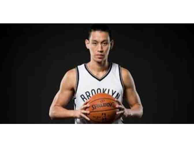 Brooklyn Nets:  Autographed Photo of Jeremy Lin - Photo 1