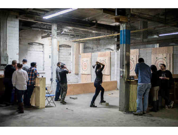 6 person Axe Throwing Lessons and Tournament