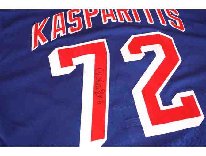 Darius Kasparaitis NHL Game-Worn Autographed New York Rangers Jersey