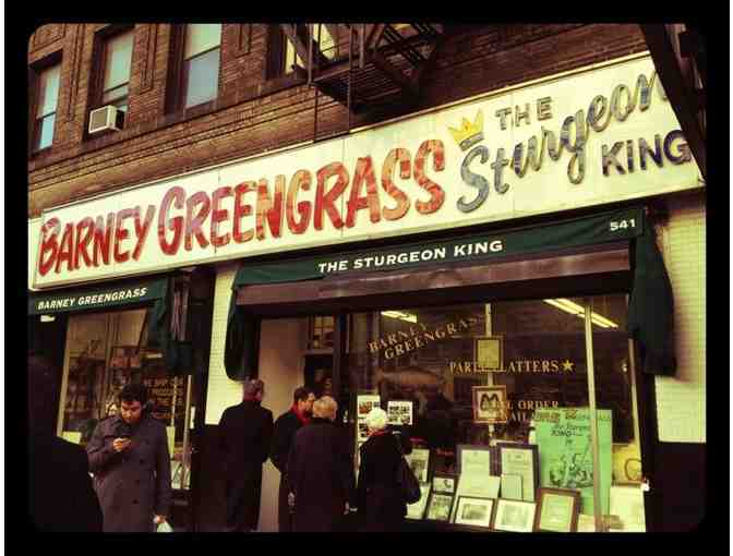 $125 Gift Certificate to Barney Greengrass - The Sturgeon King
