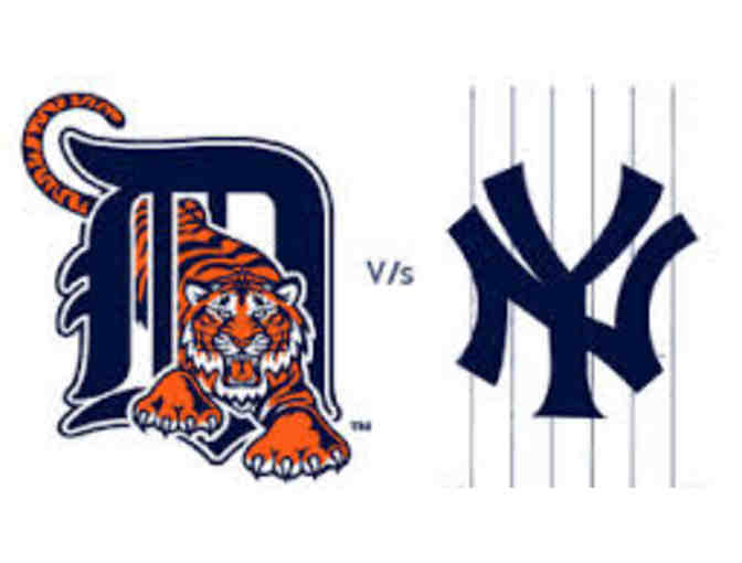 4 Field Level Seats : Yankees v. Tigers, Thursday, August 7th at 1:05pm