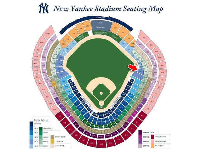 4 Field Level Tickets to Yankees v. Red Sox, Saturday, June 28, 2014  7:15 PM