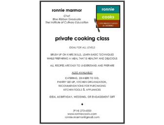 Private Cooking Class with $100 B&N Gift Ceritificate