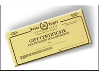 $250 Gift Certificate to Peter Luger