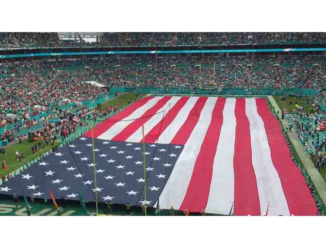 VIP On Field pre game Miami Dolphins Experience + 2 lower level tickets to game on 1/9