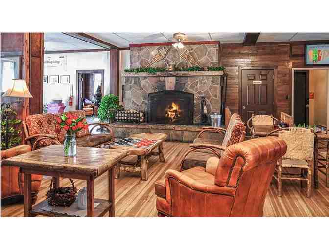 Enjoy 4 nights @ The Historic Crags Lodge in luxury 1 bedroom suite