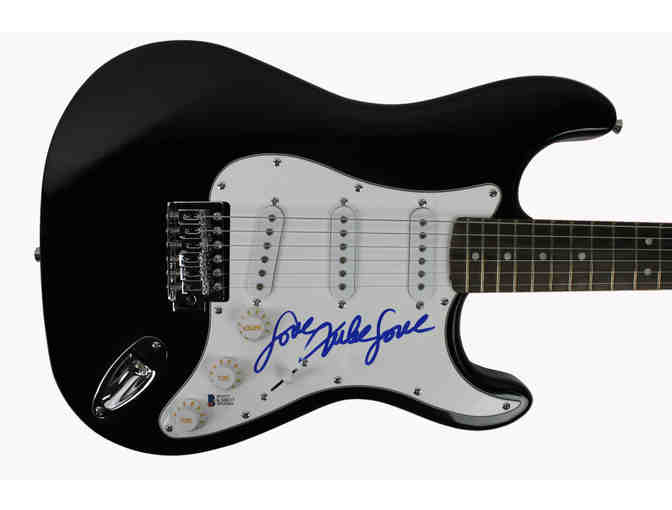 Enjoy Mike Love Signed 39" Electric Guitar Inscribed "Love" (Beckett COA) - Photo 1